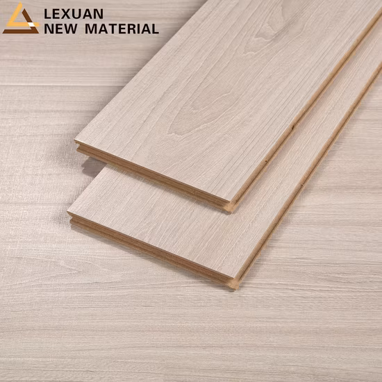 High Quality Indoor 4mm 4.5mm 5mm Gray Grey Color Waterproof Virgin Wood Design Vinyl Plank PVC Laminated Flooring Tiles/ Spc Rvp Click Flooring China Supplier